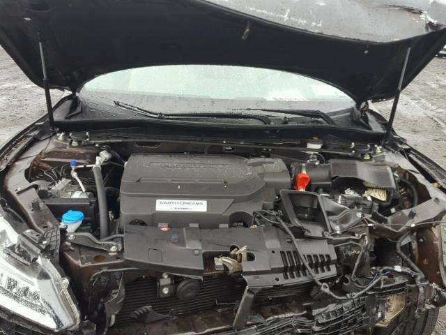 1HGCR3F94HA008507 - 2017 HONDA ACCORD TOU BROWN photo 7