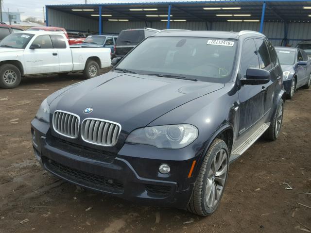 5UXFE83529L309416 - 2009 BMW X5 XDRIVE4 BLUE photo 2