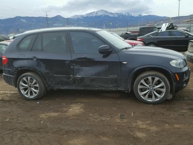 5UXFE83529L309416 - 2009 BMW X5 XDRIVE4 BLUE photo 9