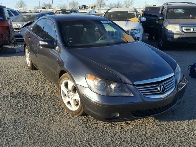 JH4KB16595C003513 - 2005 ACURA RL GRAY photo 1