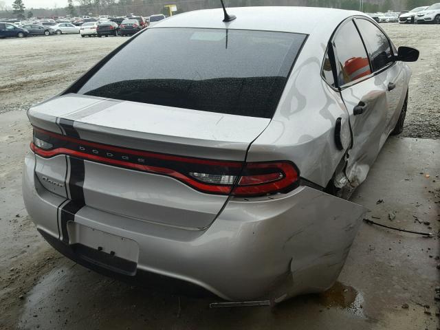 1C3CDFAA8DD175174 - 2013 DODGE DART SE SILVER photo 9