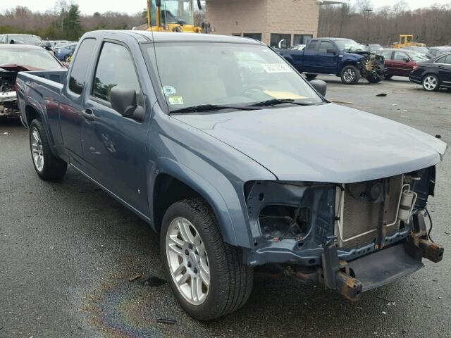 1GTCS19EX78162693 - 2007 GMC CANYON BLUE photo 1