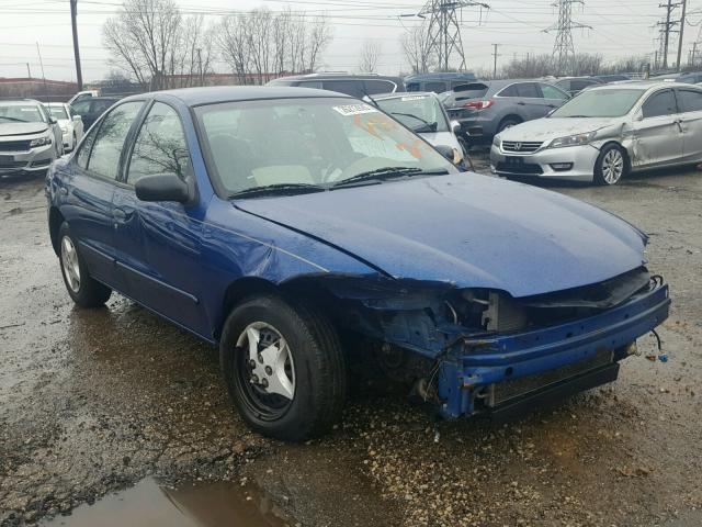 1G1JC52F657103120 - 2005 CHEVROLET CAVALIER BLUE photo 1