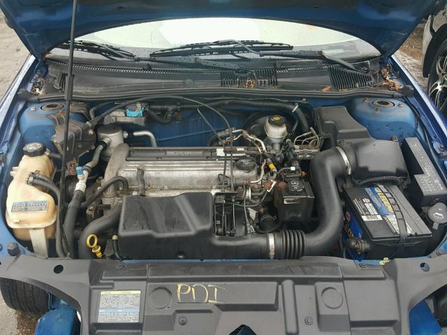 1G1JC52F657103120 - 2005 CHEVROLET CAVALIER BLUE photo 7