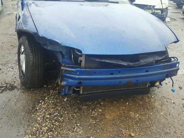 1G1JC52F657103120 - 2005 CHEVROLET CAVALIER BLUE photo 9