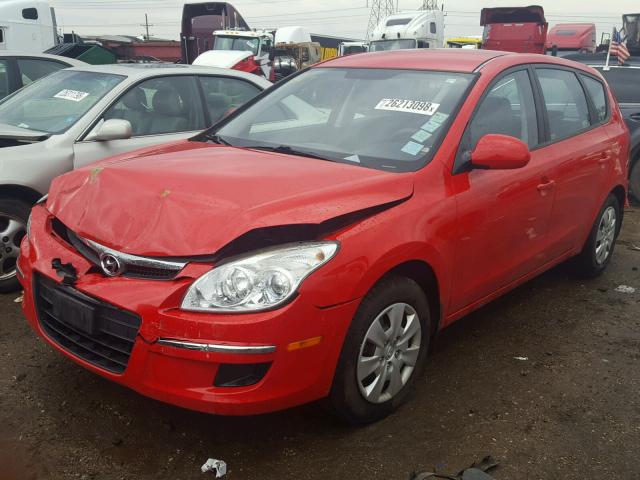 KMHDB8AE3AU058551 - 2010 HYUNDAI ELANTRA TO RED photo 2