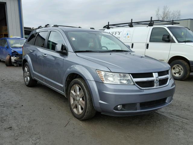 3D4GH67V69T171866 - 2009 DODGE JOURNEY R/ BLUE photo 1