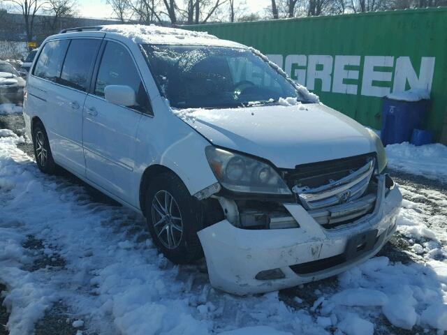 5FNRL38855B064649 - 2005 HONDA ODYSSEY TO WHITE photo 1