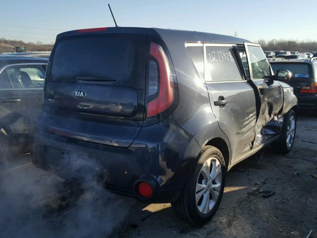 KNDJP3A57E7050906 - 2014 KIA SOUL + BLUE photo 4
