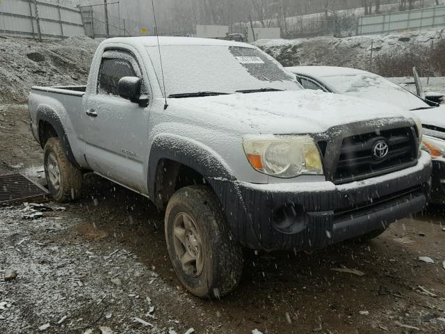 5TEPX42N76Z247759 - 2006 TOYOTA TACOMA SILVER photo 1