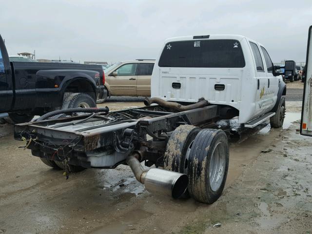 1FDXW47R98EA13428 - 2008 FORD F450 SUPER WHITE photo 4