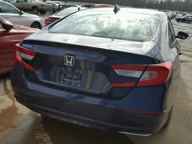 1HGCV1F52JA067929 - 2018 HONDA ACCORD EXL BLUE photo 4