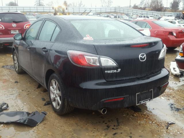 JM1BL1VF0B1457164 - 2011 MAZDA 3 I BLACK photo 3