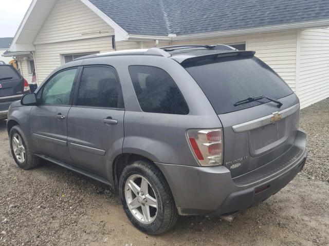 2CNDL63F356061378 - 2005 CHEVROLET EQUINOX LT GRAY photo 3