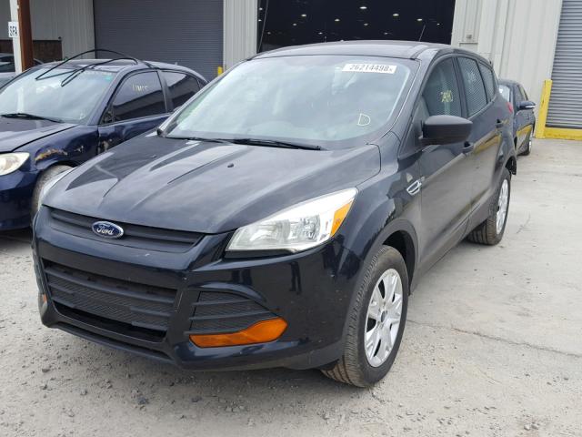 1FMCU0F72EUA66518 - 2014 FORD ESCAPE S BLACK photo 2