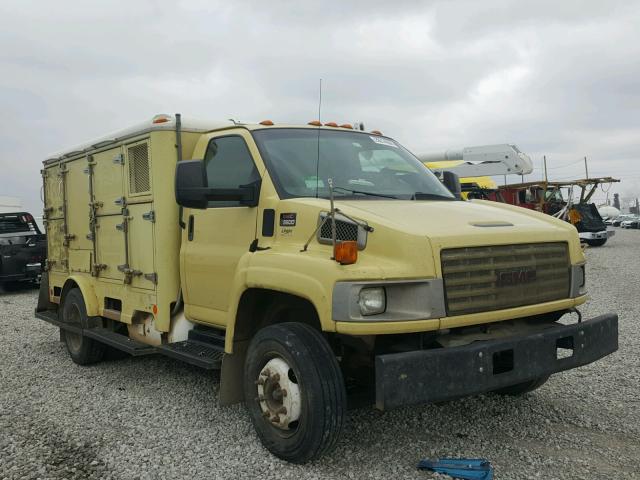 1GDJ5C1G46F403502 - 2006 GMC C5500 C5C0 YELLOW photo 1