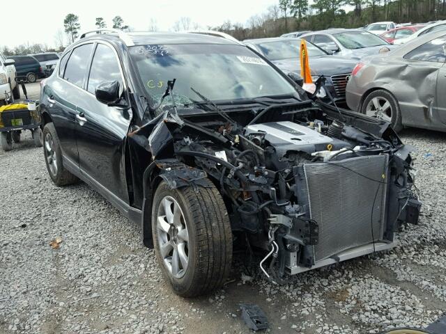 JNKAJ09E78M300699 - 2008 INFINITI EX35 BASE BLACK photo 1