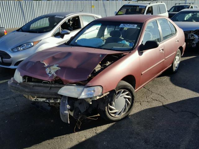 1N4DL01D7XC148641 - 1999 NISSAN ALTIMA XE BURGUNDY photo 2