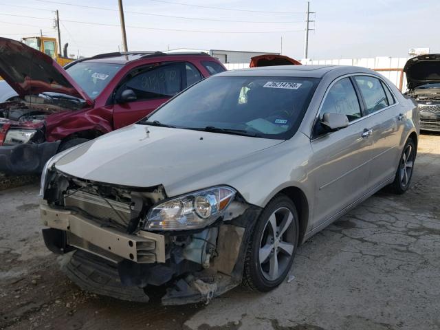 1G1ZC5E05CF126689 - 2012 CHEVROLET MALIBU 1LT 米色 照片 2