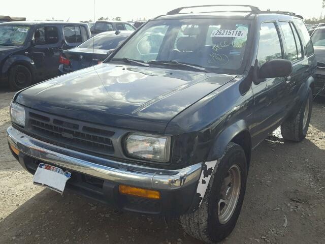 JN8AR05Y0TW051559 - 1996 NISSAN PATHFINDER BLACK photo 2