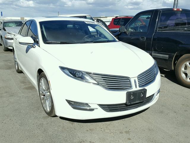 3LN6L2J93DR815384 - 2013 LINCOLN MKZ WHITE photo 1