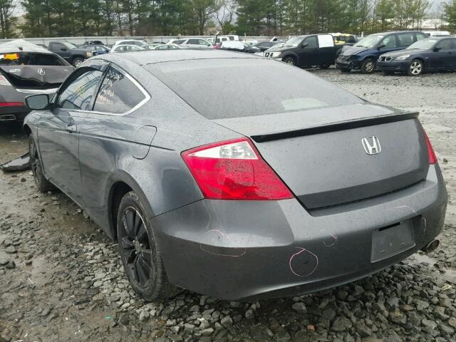 1HGCS12318A011990 - 2008 HONDA ACCORD LX- GRAY photo 3