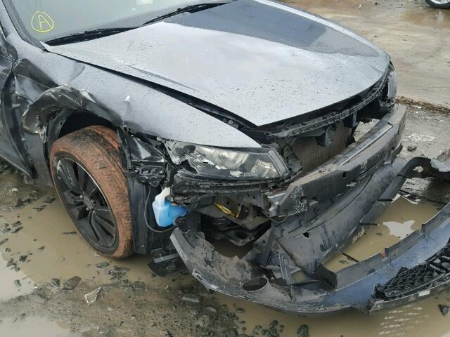 1HGCS12318A011990 - 2008 HONDA ACCORD LX- GRAY photo 9