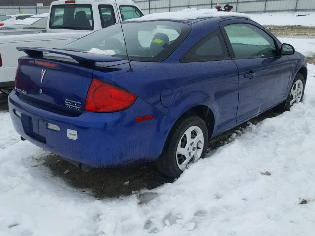 1G2AL15FX77349610 - 2007 PONTIAC G5 BLUE photo 4