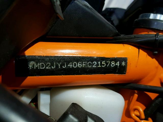 MD2JYJ406FC215784 - 2015 KTM 390 DUKE WHITE photo 10