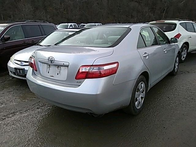 4T1BE46K47U057858 - 2007 TOYOTA CAMRY NEW SILVER photo 4