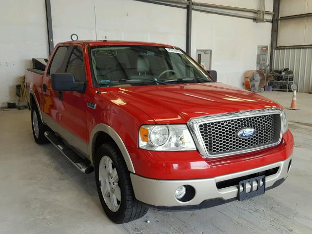 1FTPW12V88FB08225 - 2008 FORD F150 SUPER RED photo 1