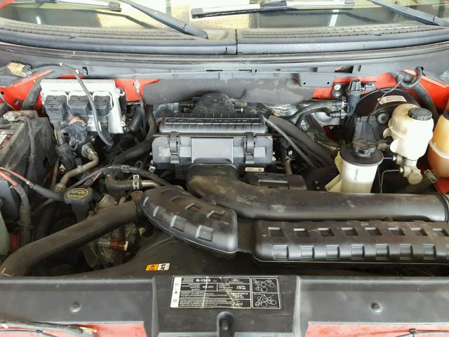 1FTPW12V88FB08225 - 2008 FORD F150 SUPER RED photo 7