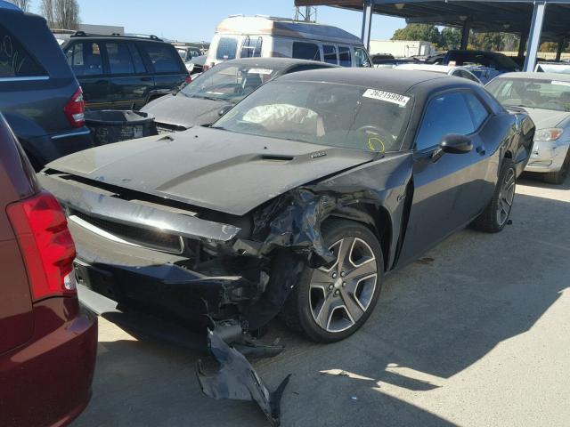 2C3CDYBT5DH562862 - 2013 DODGE CHALLENGER BLACK photo 2