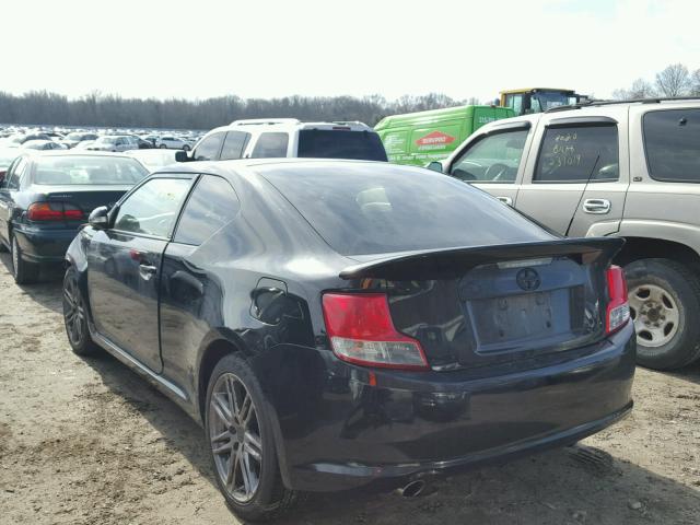 JTKJF5C71C3039300 - 2012 TOYOTA SCION TC 黑色 照片 3
