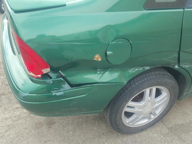 1FAFP34352W117302 - 2002 FORD FOCUS SE GREEN photo 9