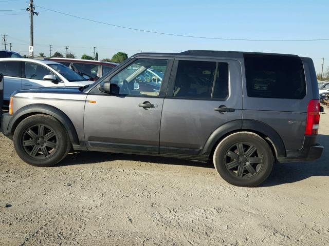 SALAE244X6A367255 - 2006 LAND ROVER LR3 GRAY photo 9