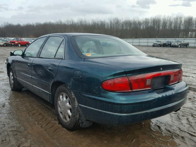 2G4WB52K3X1628046 - 1999 BUICK REGAL LS GREEN photo 3