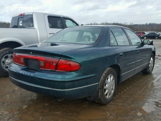 2G4WB52K3X1628046 - 1999 BUICK REGAL LS GREEN photo 4