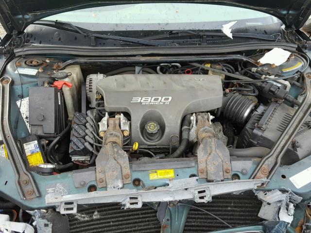 2G4WB52K3X1628046 - 1999 BUICK REGAL LS GREEN photo 7