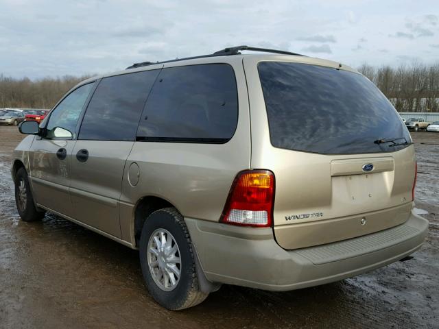 2FMZA5147XBB11636 - 1999 FORD WINDSTAR L GOLD photo 3