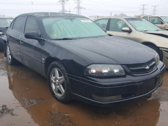 2G1WP521549281936 - 2004 CHEVROLET IMPALA SS BLACK photo 1