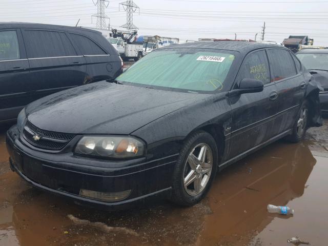 2G1WP521549281936 - 2004 CHEVROLET IMPALA SS BLACK photo 2