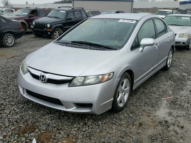 19XFA1F6XAE059459 - 2010 HONDA CIVIC SILVER photo 2