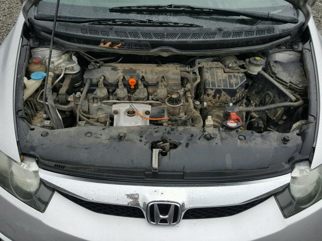 19XFA1F6XAE059459 - 2010 HONDA CIVIC SILVER photo 7