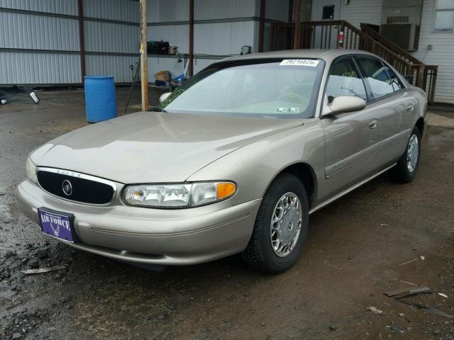 2G4WS52J511308791 - 2001 BUICK CENTURY CU BEIGE photo 2