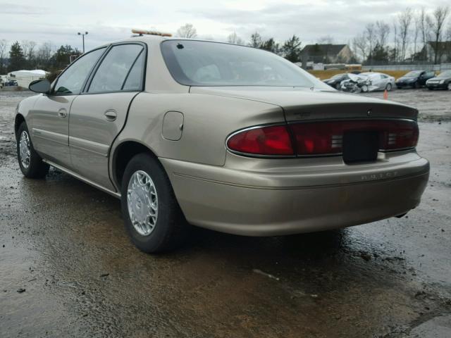 2G4WS52J511308791 - 2001 BUICK CENTURY CU BEIGE photo 3