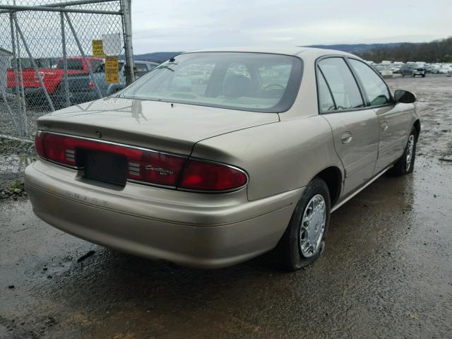 2G4WS52J511308791 - 2001 BUICK CENTURY CU BEIGE photo 4