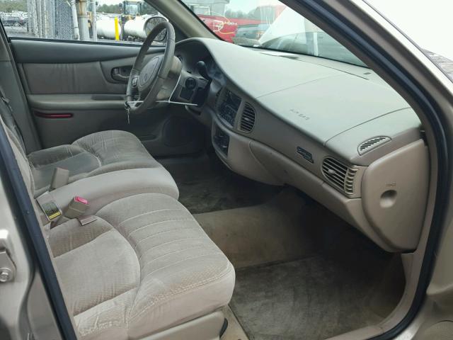 2G4WS52J511308791 - 2001 BUICK CENTURY CU BEIGE photo 5