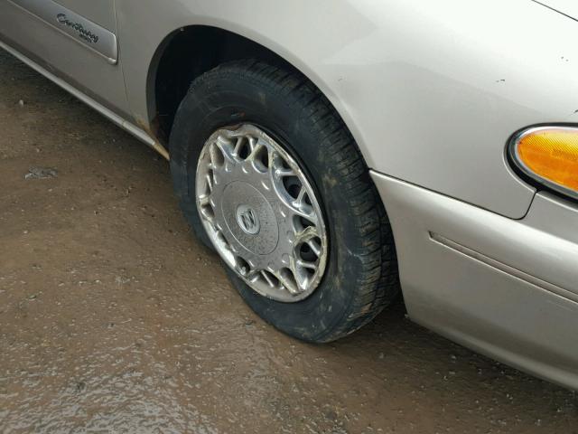 2G4WS52J511308791 - 2001 BUICK CENTURY CU BEIGE photo 9