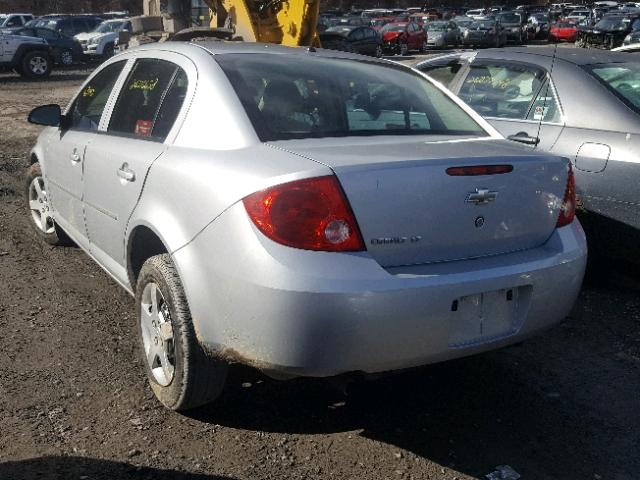 1G1AL58F587142552 - 2008 CHEVROLET COBALT LT SILVER photo 3